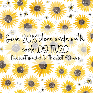 1st - 8th May 2021 - 20% Off Store Wide