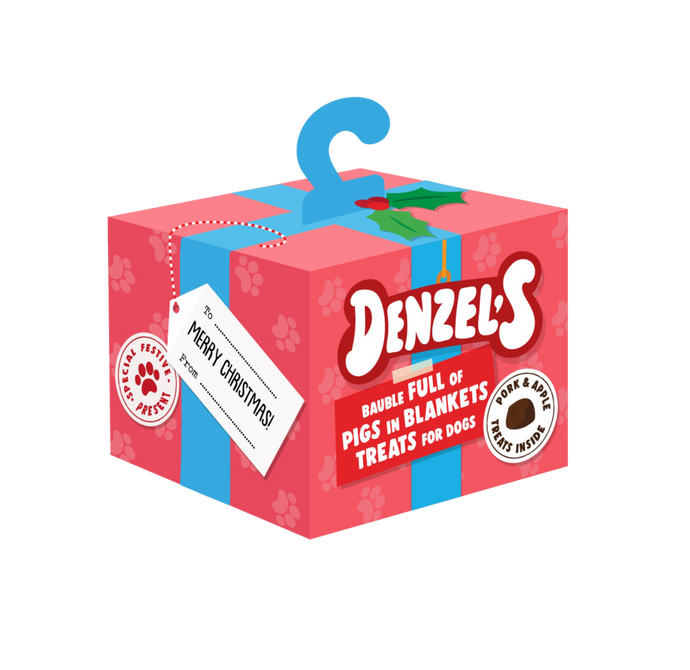 Denzels - Christmas 'Pigs in Blankets' Treat Baubles BB2/25 50g