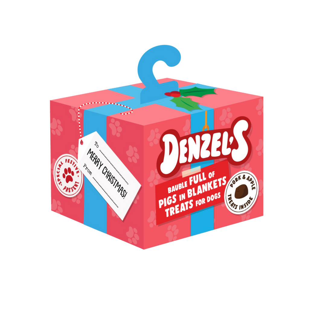 Denzels - Christmas 'Pigs in Blankets' Treat Baubles BB2/25 50g