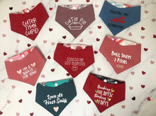 Load image into Gallery viewer, Valentines - Butt Sniffs + Kisses Bandana