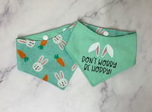 Load image into Gallery viewer, Easter - Don&#39;t Worry, Be Hoppy!  Bandana