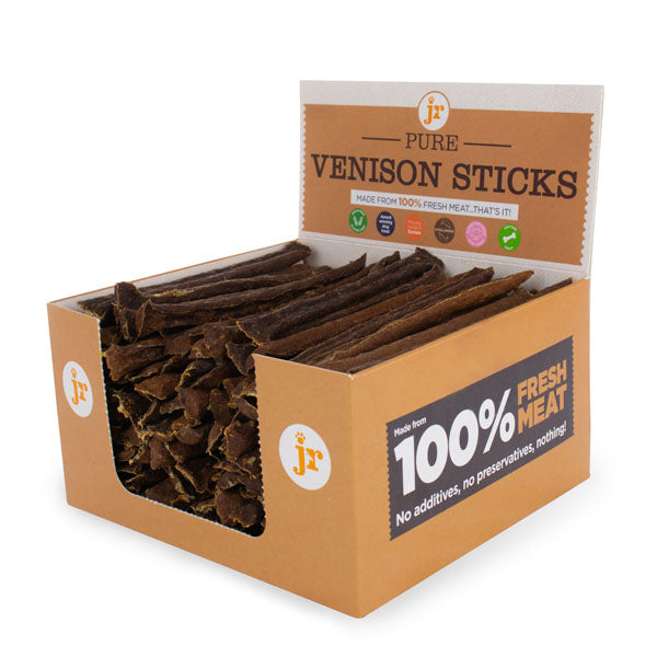 JR Pet Products Pure Venison Sticks 8 x Sticks TheCraftyDogCo