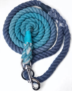 Aquamarine Rope Lead